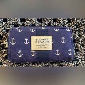 Sloane Ranger Anchor Wallet
